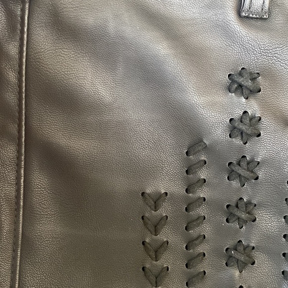 BLANK DENIM NYC whipstitch faux leather pant - Picture 11 of 11